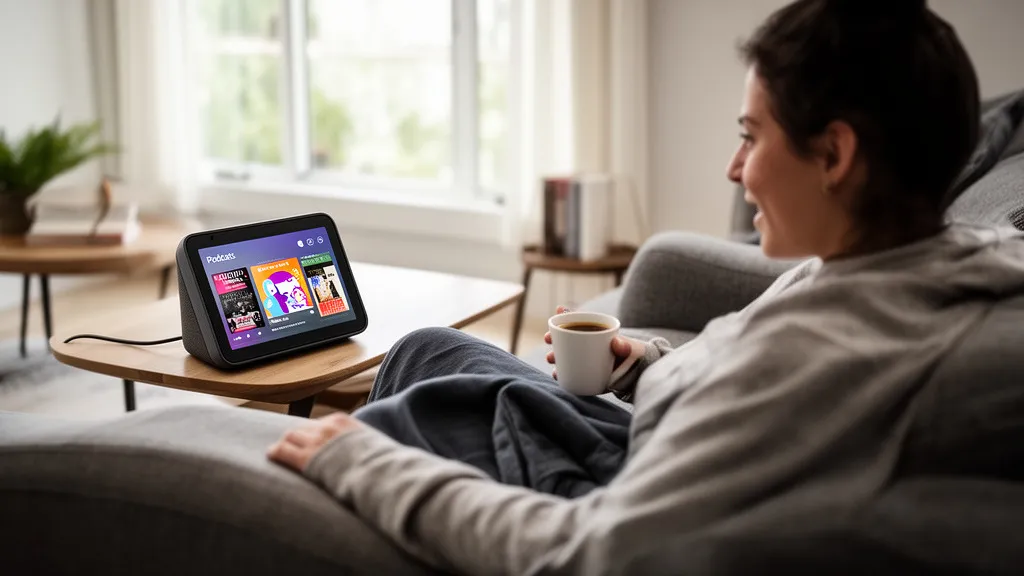 Alexa+ agora cria podcasts sob demanda com IA