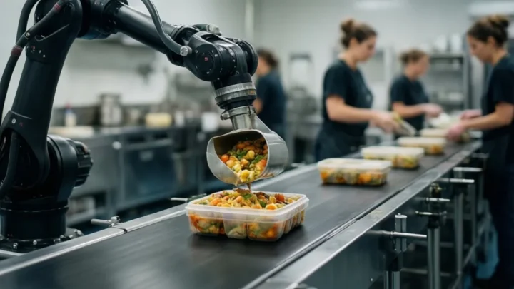 Robôs na Cozinha: Como a IA Ajuda ONGs a Servir Mais Refeições