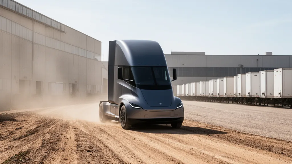 Tesla Semi: Produção em Massa e o Custo da Promessa Elétrica