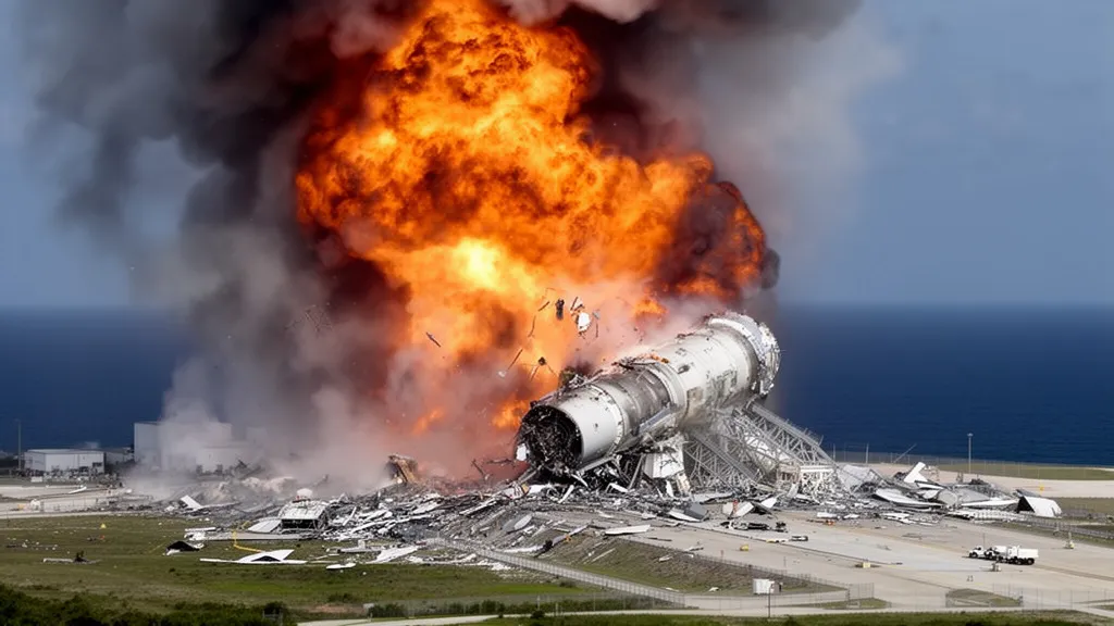 Foguete New Glenn da Blue Origin explode em teste na Flórida