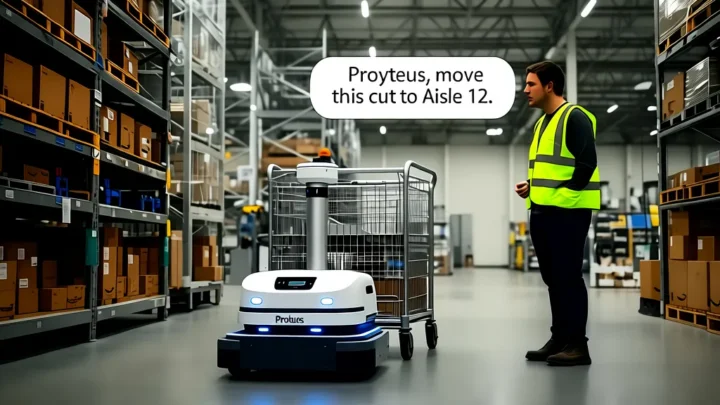 Amazon Proteus: Robô de Armazém Agora Entende Comandos de Voz