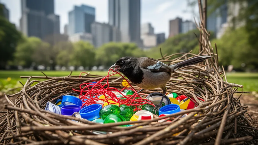 Aves-jardineiro: O custo da urbanização no ritual de acasalamento