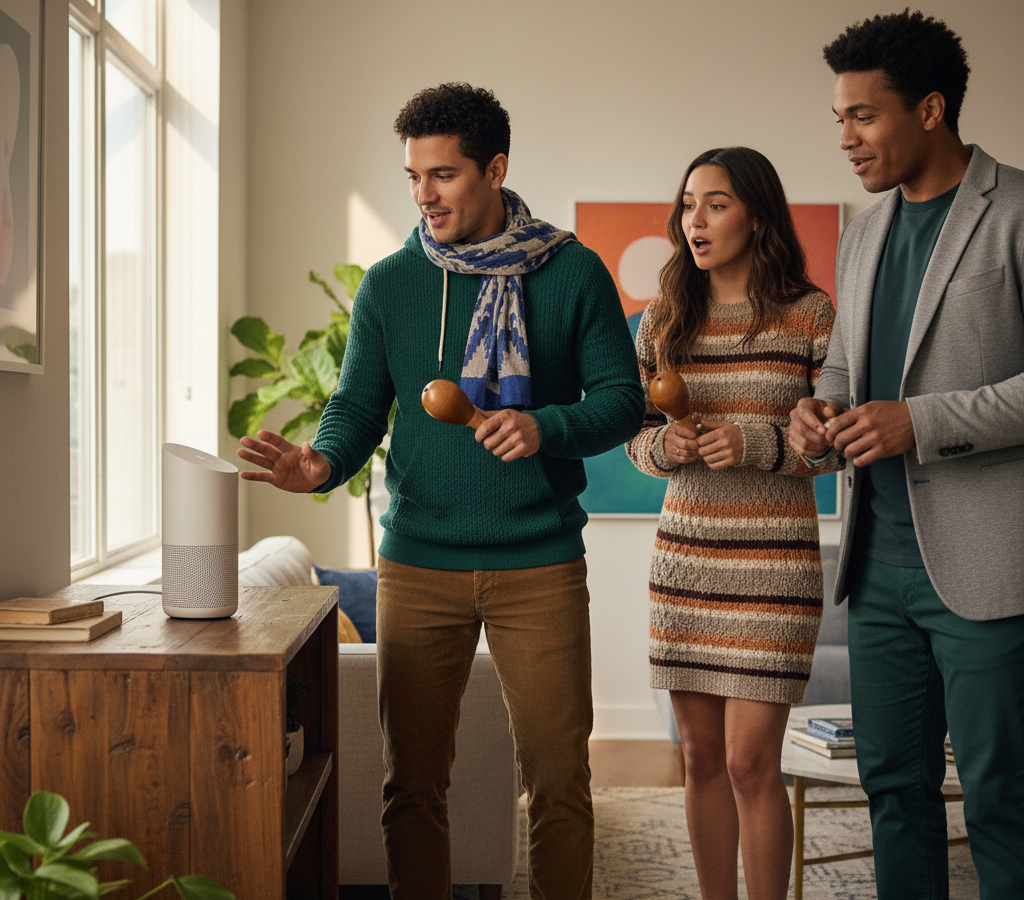 Google Home reconhece usuários por roupa e sons