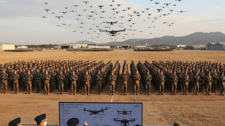 Coreia do Sul quer transformar 500 mil soldados em operadores de drones